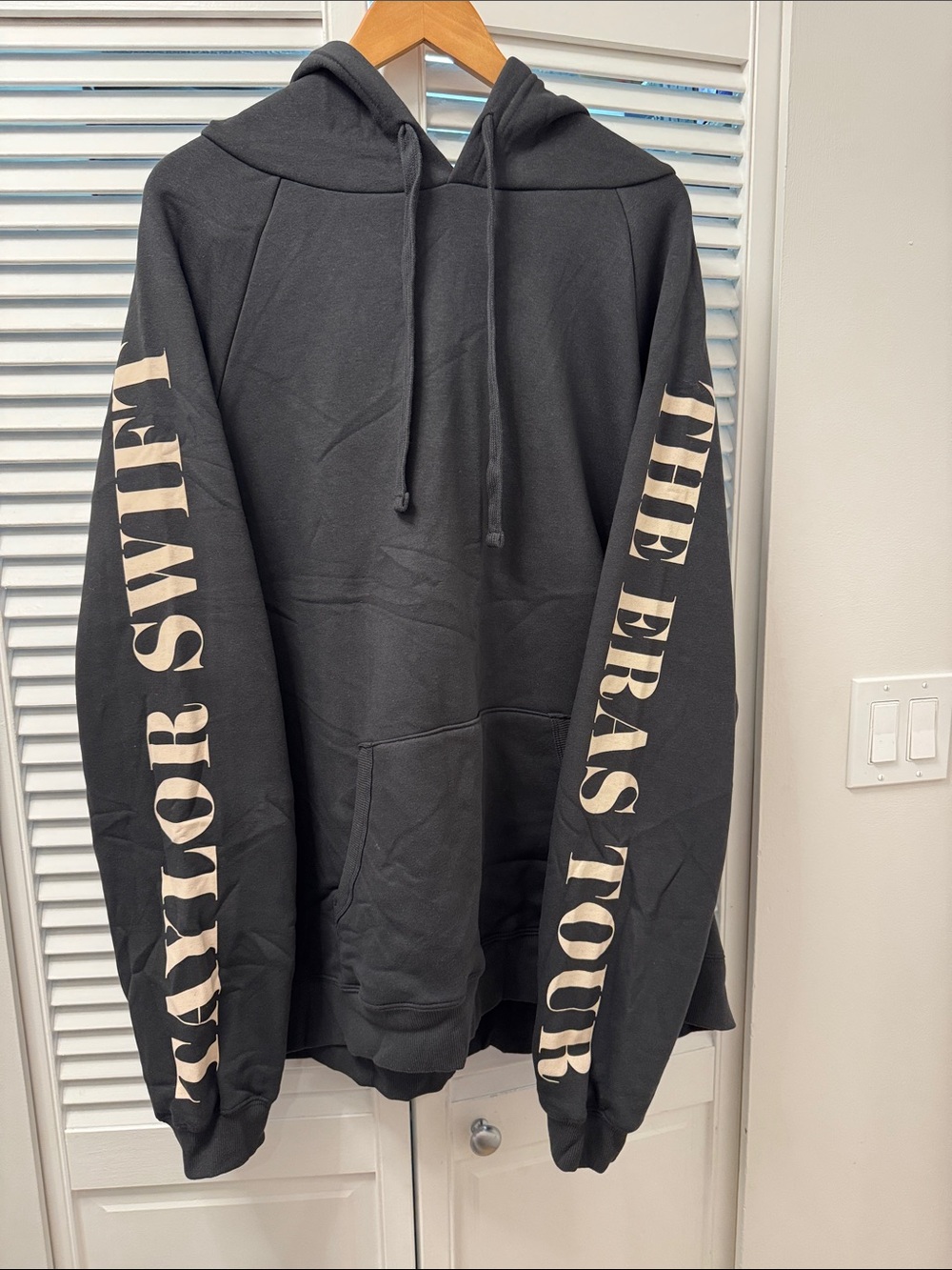 Taylor Swift Eras Tour Black Hoodie